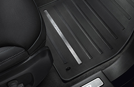 Rubber Mat Set - LHD, Convertible only