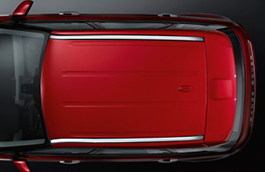 Roof Trim Finisher - Silver, Panoramic Roof
