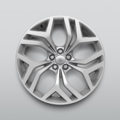 Alloy Wheel - 20" Style 5079, 5 split-spoke, Silver