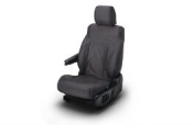 Protective Seat Covers - Ebony, Front Row, Commercial