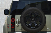 20" Style 6011, 6 spoke, Gloss Black
