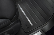 Rubber Mat Set - LHD, Convertible only