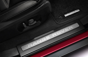 Sill Treadplates - Bright finish, Ebony, Coupé