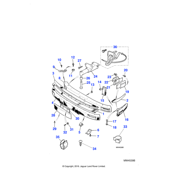 FS106201 - Jaguar Land Rover Screw