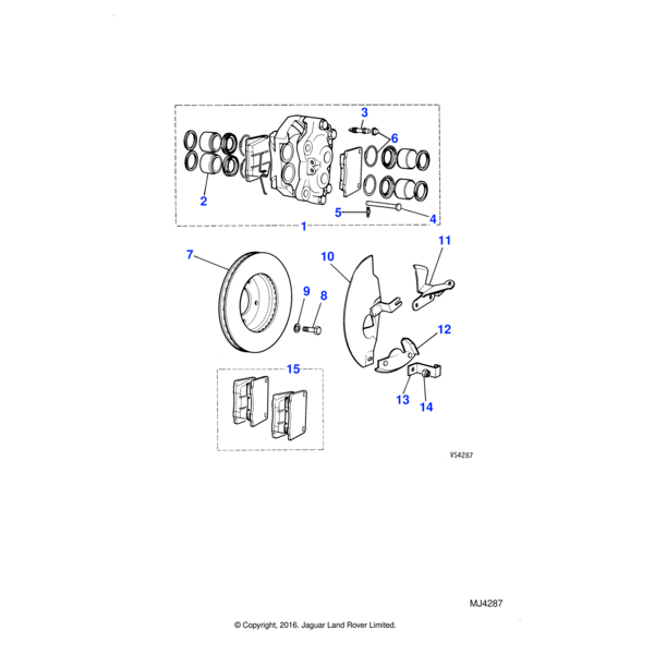 12798 - Jaguar Retaining pin