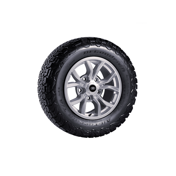 Bowler Defender 18" Alloy Wheel - Silver
