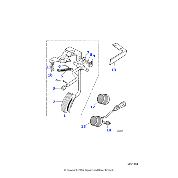 2554 - Jaguar Pin