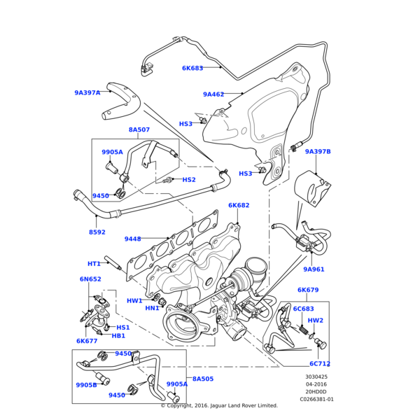 4155345 - Land Rover Bolt