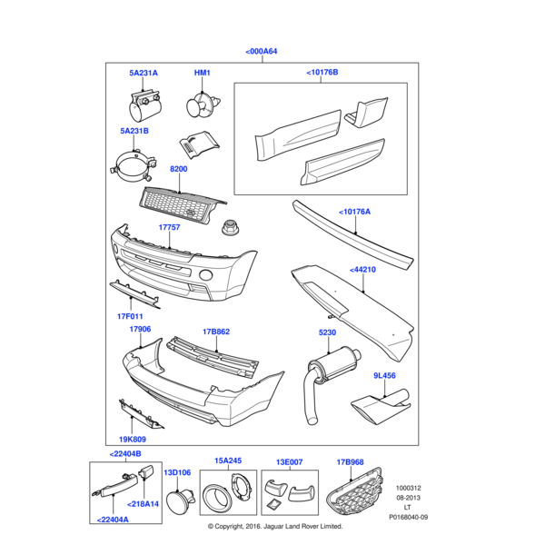 LR007465 - Land Rover Clamp