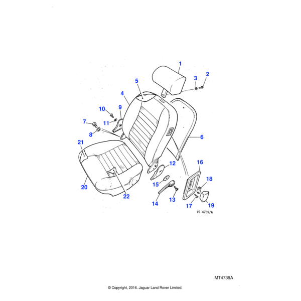 715721 - Jaguar Escutcheon