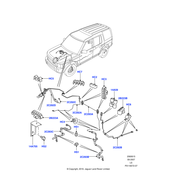 ANR1864 - Land Rover Clip - Brake Pipe
