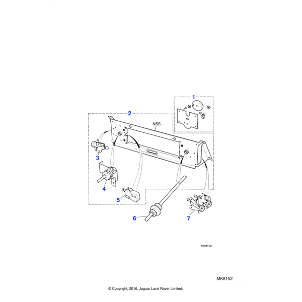 AAU3998 - Jaguar Vacuum switch