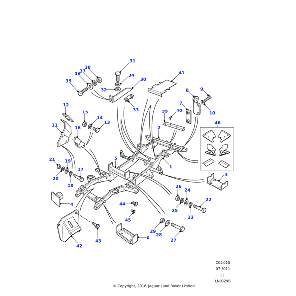 217245 - Land Rover Washer