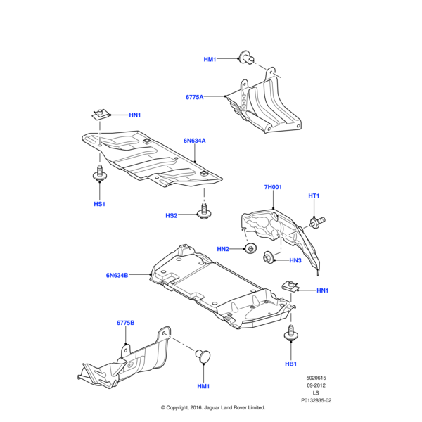 FS110206 - Land Rover Bolt