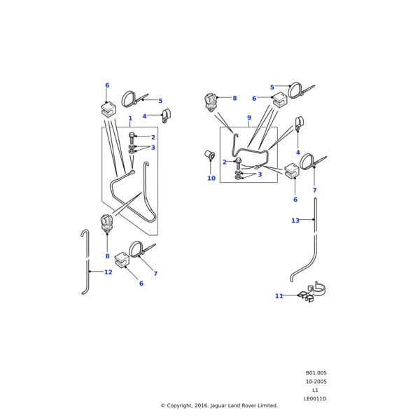 232039 - Land Rover Washer-sealing