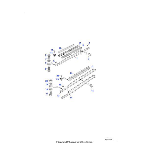 390569 - Land Rover Finisher-body side sill