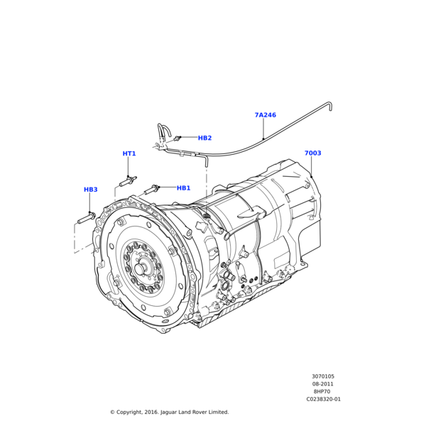 FB110146 - Land Rover Bolt