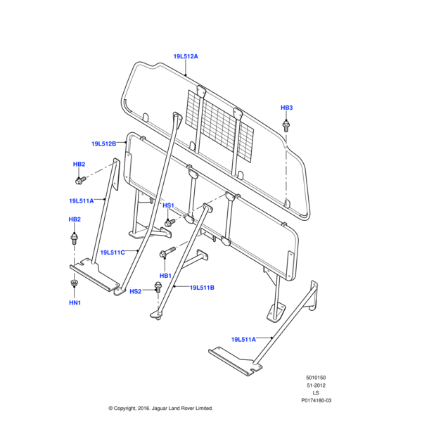 FB106086 - Land Rover Bolt - Flanged Hex.