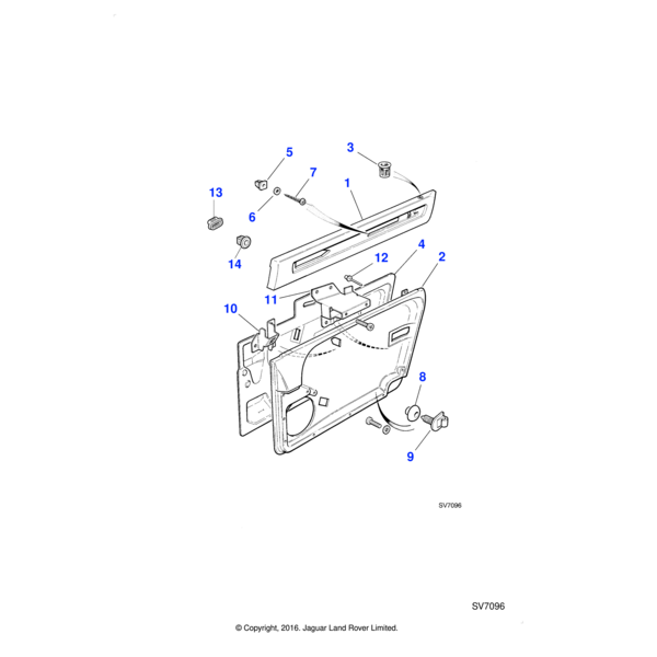 53K3039J - Jaguar Spire nut