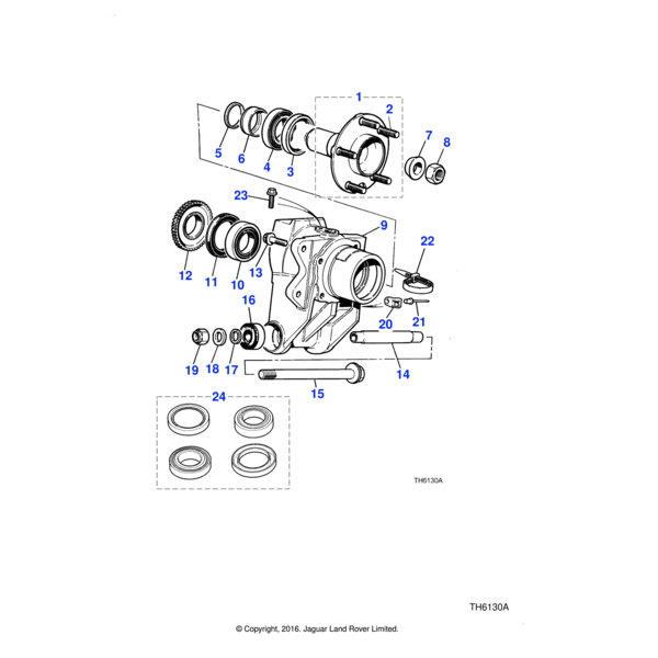AAU5884J - Jaguar Cable tie