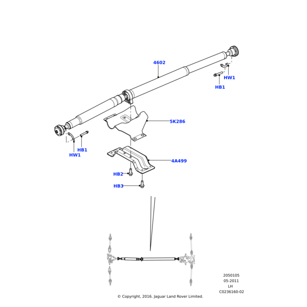 RYG500200 - Land Rover Bolt