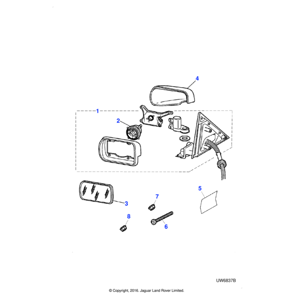 C2Z1010 - Jaguar Flange nut