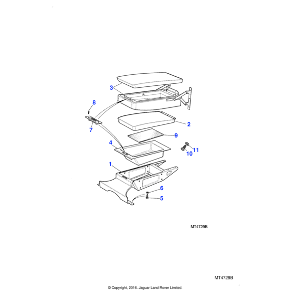 AD606043J - Jaguar Self tapping screw