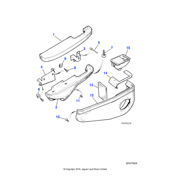 53K3039 - Jaguar Expansion nut