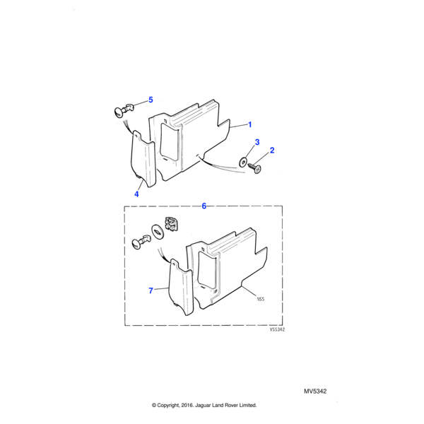 AK608081J - Jaguar Spire nut