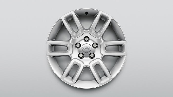 19" Style 6010, 6 spoke, Sparkle Silver