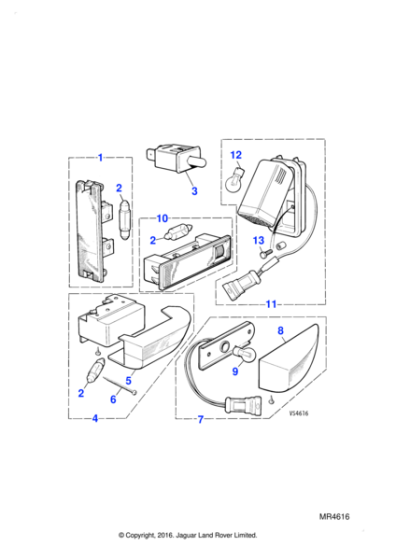 AB606021J - Jaguar Screw
