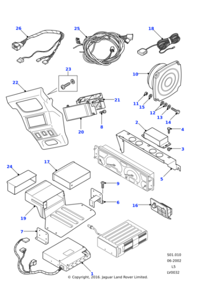 8510049 - Land Rover Aerial