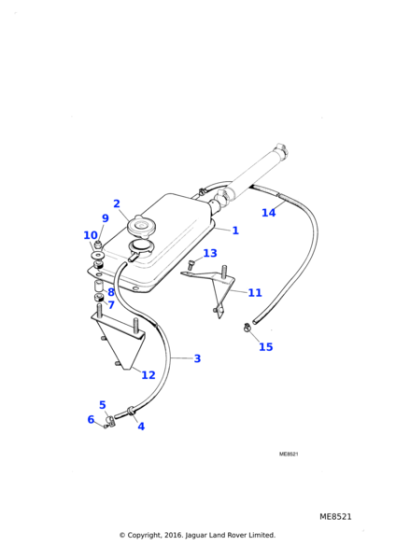 C23860 - Jaguar Reservoir cap