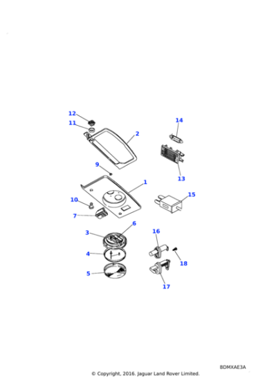 RTC3633 - Land Rover Bulb-239-c11-5 Watt