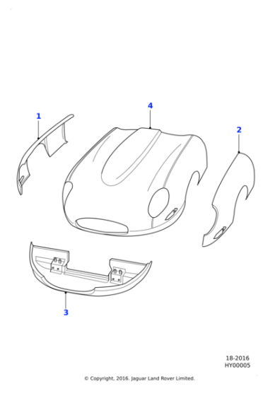 BD35641 - Jaguar Side panel