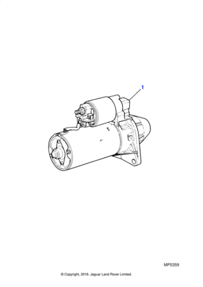 WL108001 - Jaguar Land Rover Lock washer