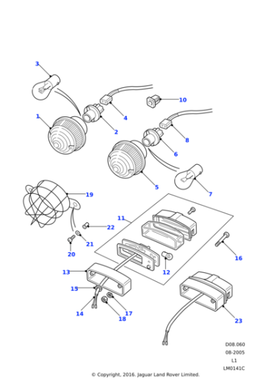 SE105165L - Land Rover Screw