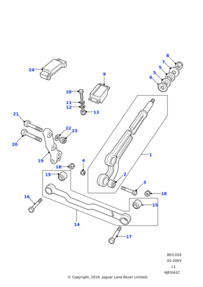 FB108101L - Land Rover Screw