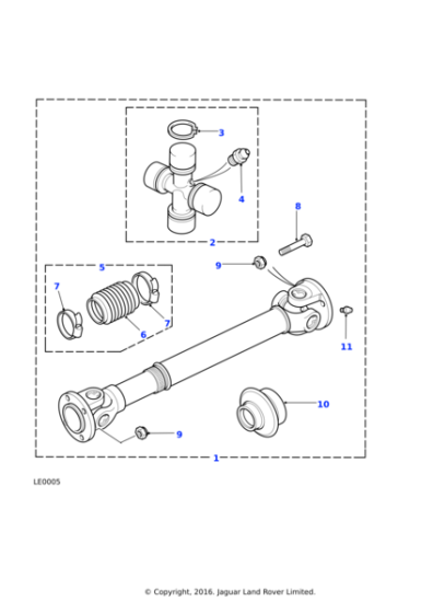 242522 - Land Rover Circlip