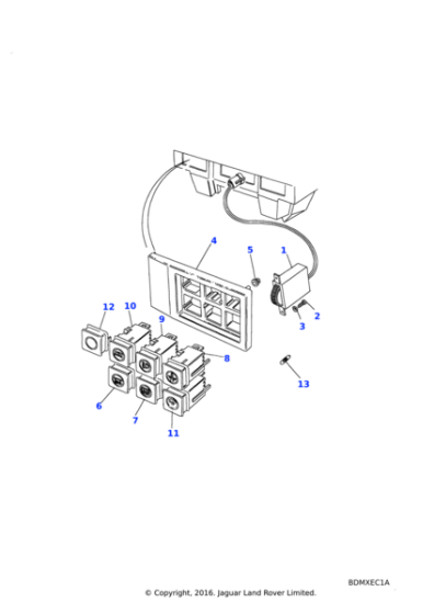 AFU3075 - Land Rover Stud