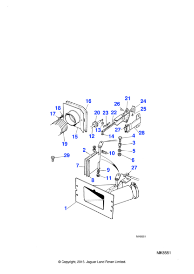 JLM9576 - Jaguar Screw
