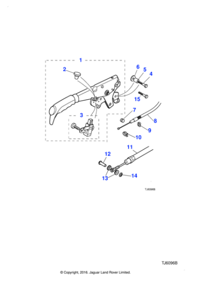 WJ108001 - Jaguar Land Rover Washer
