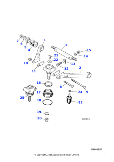 C87375 - Jaguar Locking nut