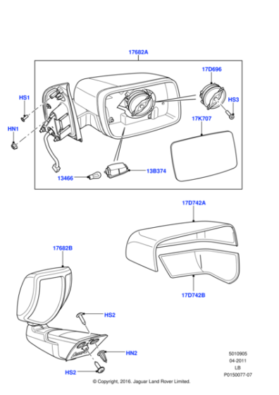 FN106046 - Land Rover Nut