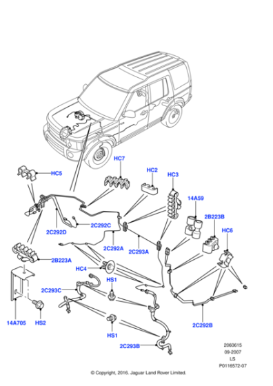 ANR1864 - Land Rover Clip - Brake Pipe
