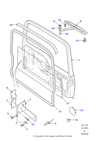14A9668L - Land Rover Plug-blanking
