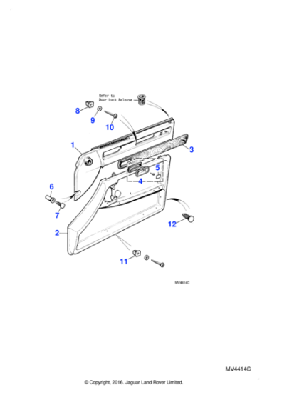 AB608081J - Jaguar Screw