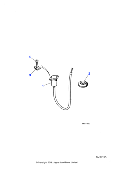 C977 - Jaguar Grommet