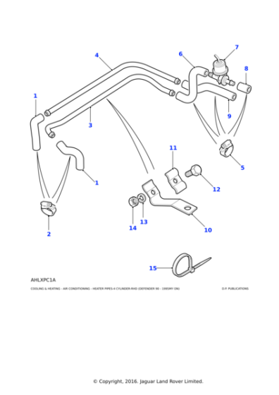 CN100308L - Land Rover Clip-Hose
