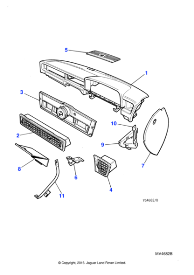 AB606031J - Jaguar Self tapping screw